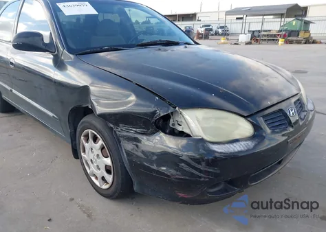 2000 Hyundai Elantra Gls from USA, damaged, VIN KMHJF35F4YU903009